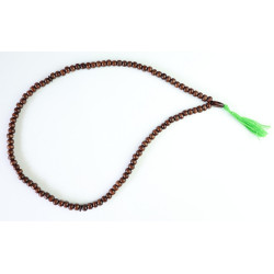 Chapelet (Tasbih) à 99 grains en bois traditionnel fait main (28 cm)