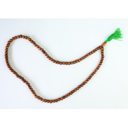 Chapelet (Sebha) à 99 grains en bois traditionnel fait main (29 cm)