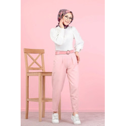 Women's claw pants (Fashion Online Modest Fashion France) - Pink color