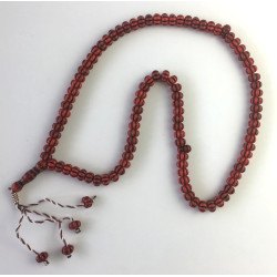 Chapelet (Tasbih) à 99 grains rouge