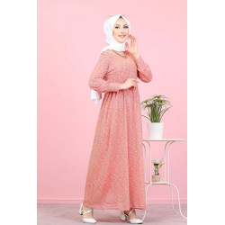 Robe pailleté pour femme (Vetement mastour pour hijab - Grande taille disponible) -...