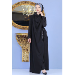 Ensemble de soirée habillé et mastour pour femme - Combinaison pantalon et cape...