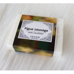 Savon figue sauvage - Savon enrichi à l'argile verte sans colorant (traditionnel)