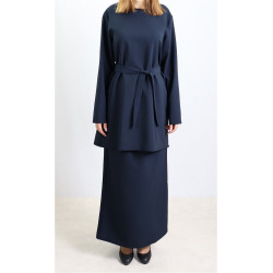 Ensemble Amelia d'Amelis - Couleur bleu nuit