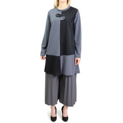 Two-tone tunic for women (Several colors available)