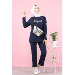 2-piece "original" tracksuit: Sweat and matching pants (Hijab Sport Modest Fashion) -...