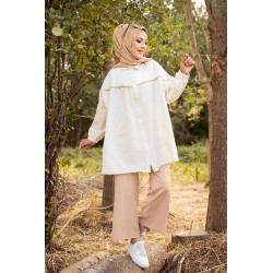 Tunique-Chemise ample pour femme (Vetement Hijab pas cher pour la Mouslima) - Couleur...