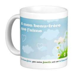 Mug "A mon beau-frère que j'aime"