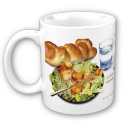 Mug Hadith du prophète : partager son ventre en 3 tiers (nourriture, boisson, respiration)