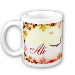 Mug prénom arabe masculin "Ali" - علي