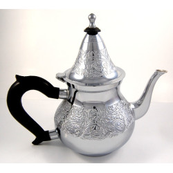 Théière chromée (14 tasses)
