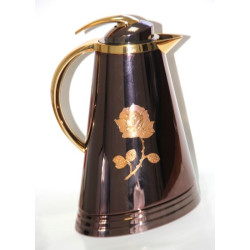 Grand Thermos métallique décoré (1 L)