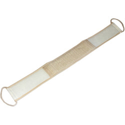 Lanière de massage exfoliante en crin pour le dos et le corps (70 cm)