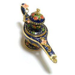 Lampe d'Aladin bleue - Grand format