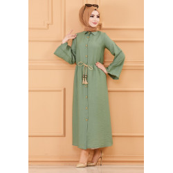 Robe casual avec ceinture intégrée pour femme (Boutique musulmane de vêtements pour...