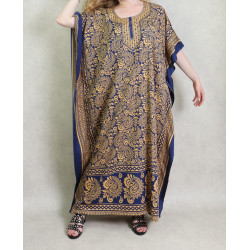 Robe style oriental pour la maison et l'été (Robes extra-large et grande taille pour...