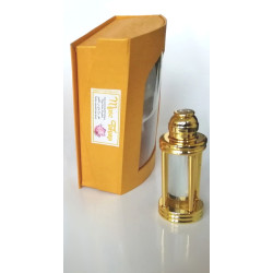 Parfum concentré "Musk "Tahara" pour femme - Flacon métallique doré 4 colonnes - Musc...