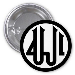 Badge callligraphie "Allah"