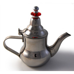Théière Marocaine Inox (0,4L) de qualité supérieure
