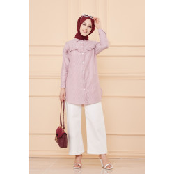 Woman's sash (Hijab) - burgundy