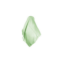 Light green hijab (square scarf 1m20) in crepe fabric