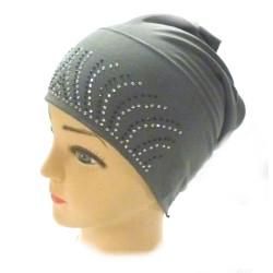 Bonnet hijab avec pailettes