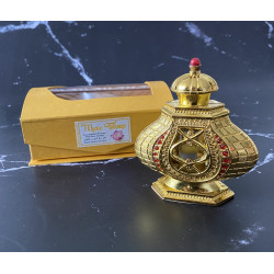 Perfume Musc Tahara for women-Golden metal bottle with yellow gift box