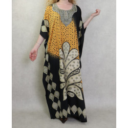 Robe style oriental extra-large et confortable pour la maison et l'été (Robes pas cher...