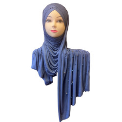 Char with pearl magnetic cap-Color Blue