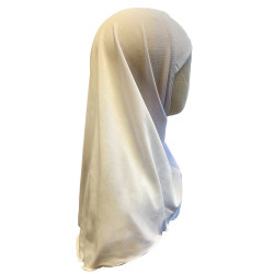 Hijab to be buried for little girl-Color White
