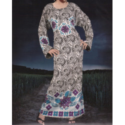 Robe orientale longue Selma