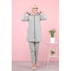 Ensemble Survêtement Veste et pantalon (Tenue de sport pour femme musulmane) - Couleur...