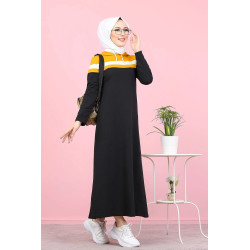 Casual Sportswear style hooded dress - Modest Fashion clothing for veiled women -...