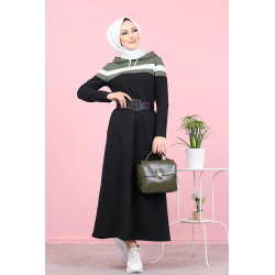 Robe à capuche style sportswear - Vêtements Hijabs pour jeunes femmes musulmanes -...