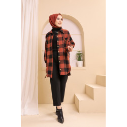 Sedge Shirt (Woman's Single) - Brick Color