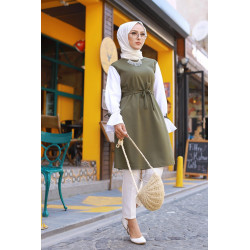 Tone with flying colours-Kaki and white color