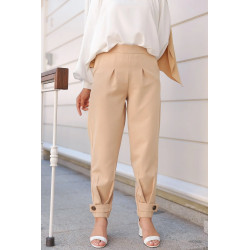 Pantalon femme classique et casual (Boutique hijab en ligne) - Couleur beige