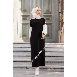 Robe longue décontractée (Boutique de vêtements islamiques modernes pour femmes...