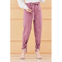 Pantalon femme classique - Couleur lilas
