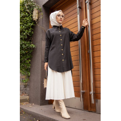 Shirt for Woman (Chic Hijab) - Black Colour