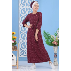 Robe pas cher imprimée étoiles pour femme style décontracté (Grande taille disponible)...