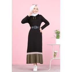 Robe longue avec capuche style Urban moderne (Vetement pour femme voilée) - Couleur...