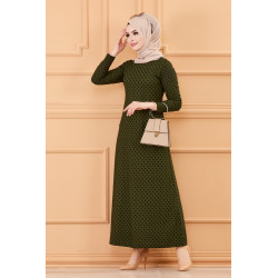 Long Robe for Woman (Chic for Muslim) - Color khaki