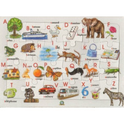 Puzzle L'Alphabet français