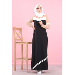 Robe sweat-shirt longue pour femme musulmane - Vetement Modest Fashion (Mode islamique)...