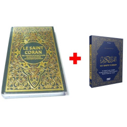 Pack Livre + DVD (Bilingue arabe/français) : Le Saint Coran avec traduction en langue...