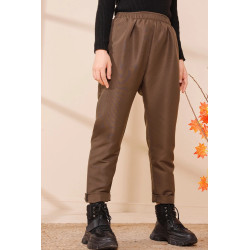 Woman's pants-Color khaki