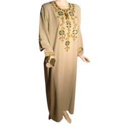 Robe Leyla verte claire (Taille L)