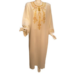 Leyla dress off-white color (size L)