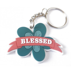 Soft plastic keyring "Blessed" (Blessed)